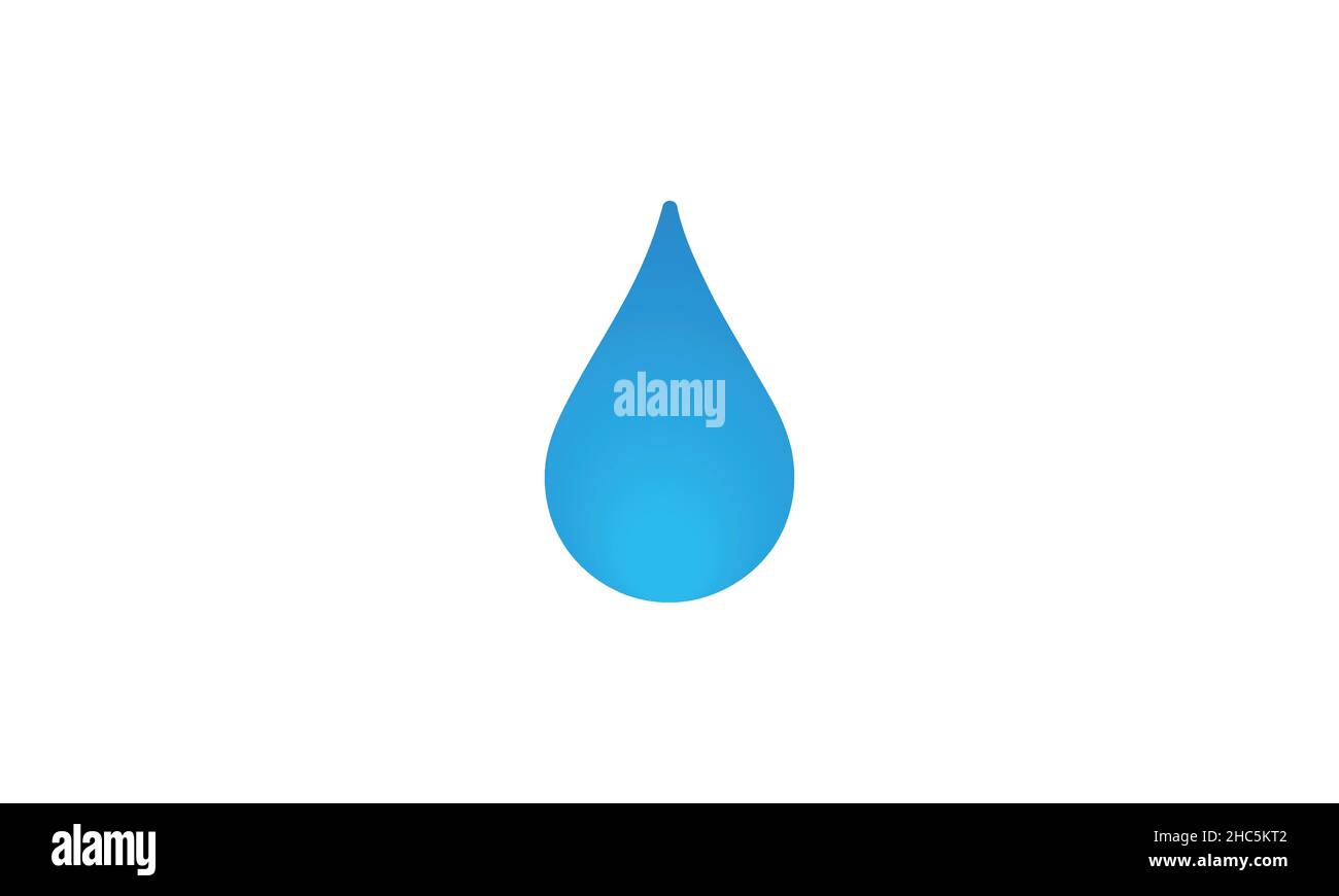 blue water drop icon vector illustration Stock Vector Image & Art - Alamy