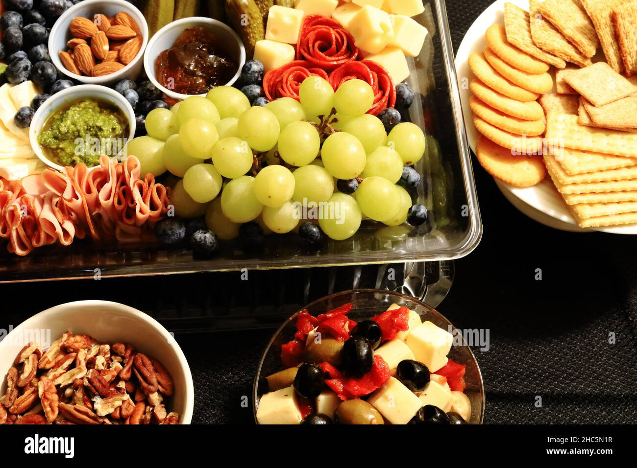 charcuterie board is perfect for entertaining, cocktail hour bites, and