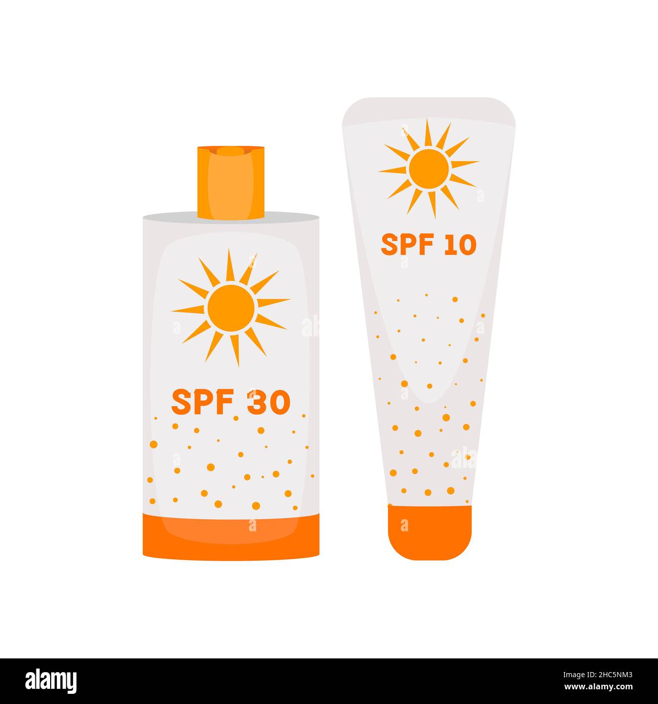 Sun protection, conceptual illustration Stock Photo - Alamy