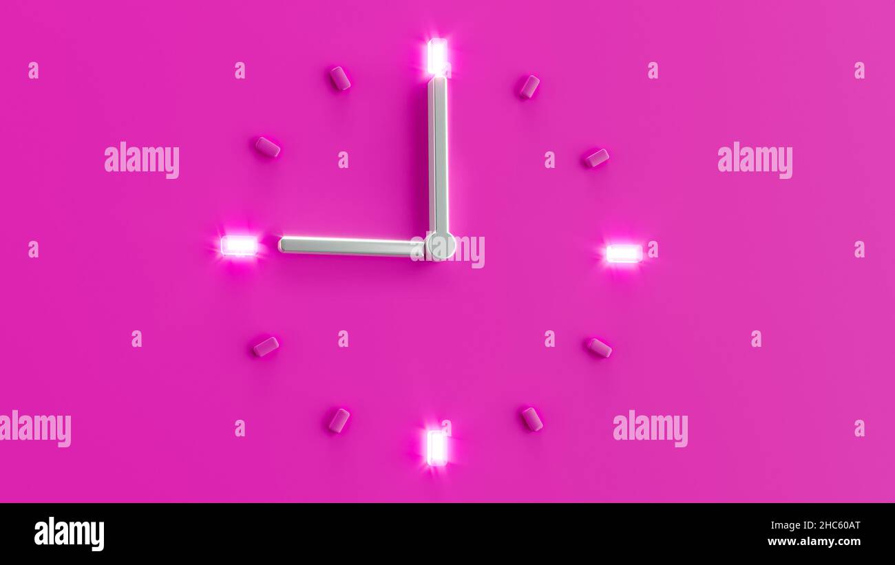 3d render alarm clock hi-res stock photography and images - Alamy