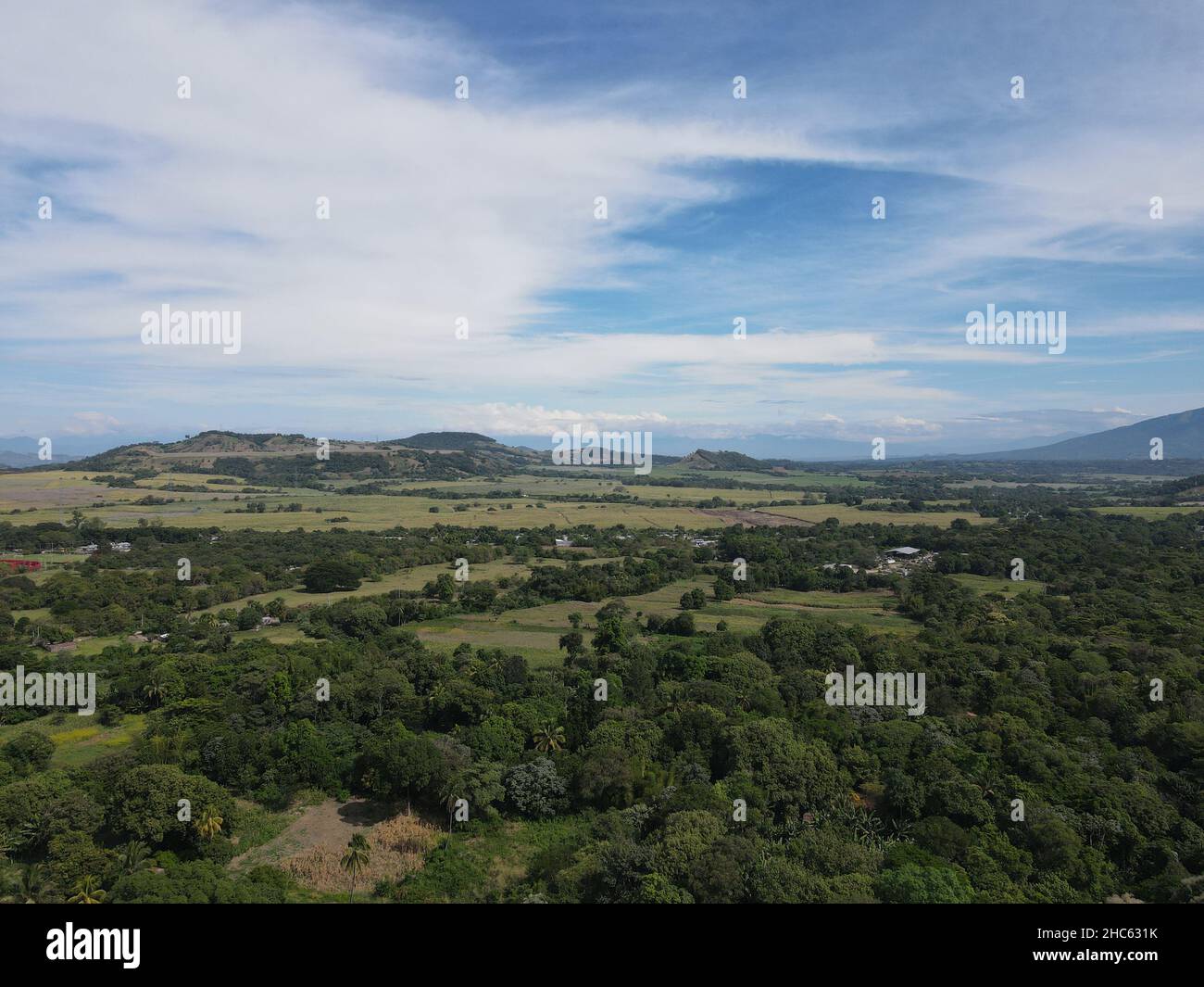 Green landscape on a summer day Stock Photo - Alamy