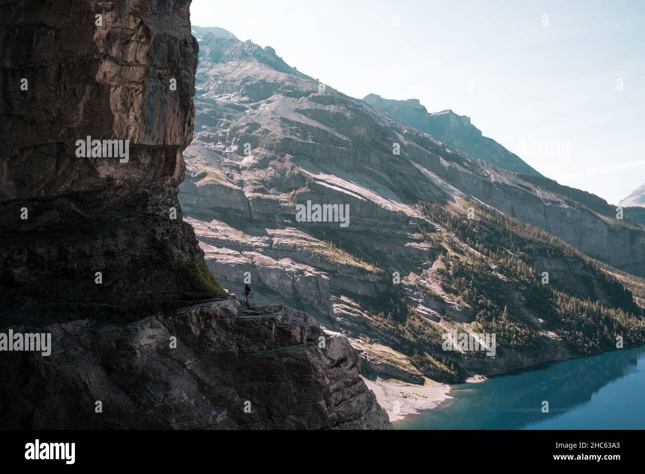 Lake oeschinen hi-res stock photography and images - Alamy