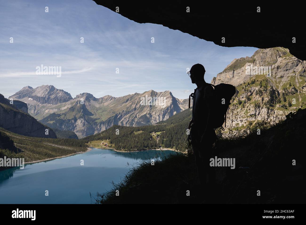 Lake oeschinen hi-res stock photography and images - Alamy