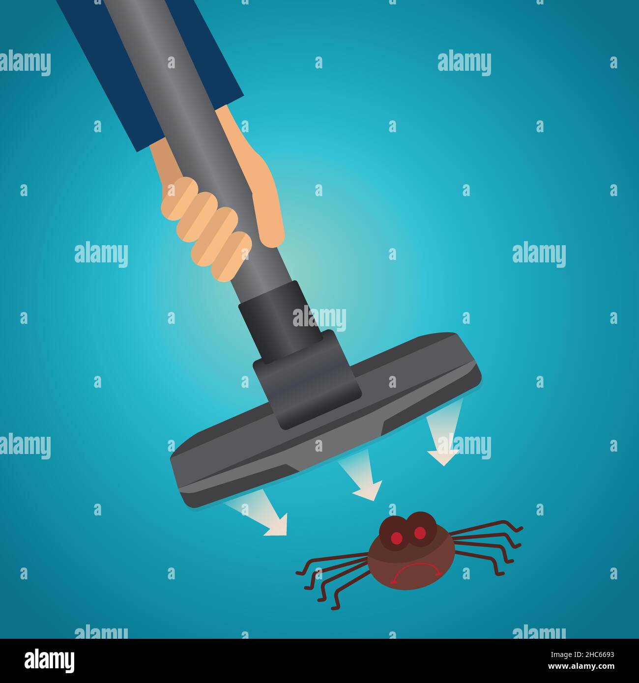 Insect vacuum Stock Vector Images Alamy
