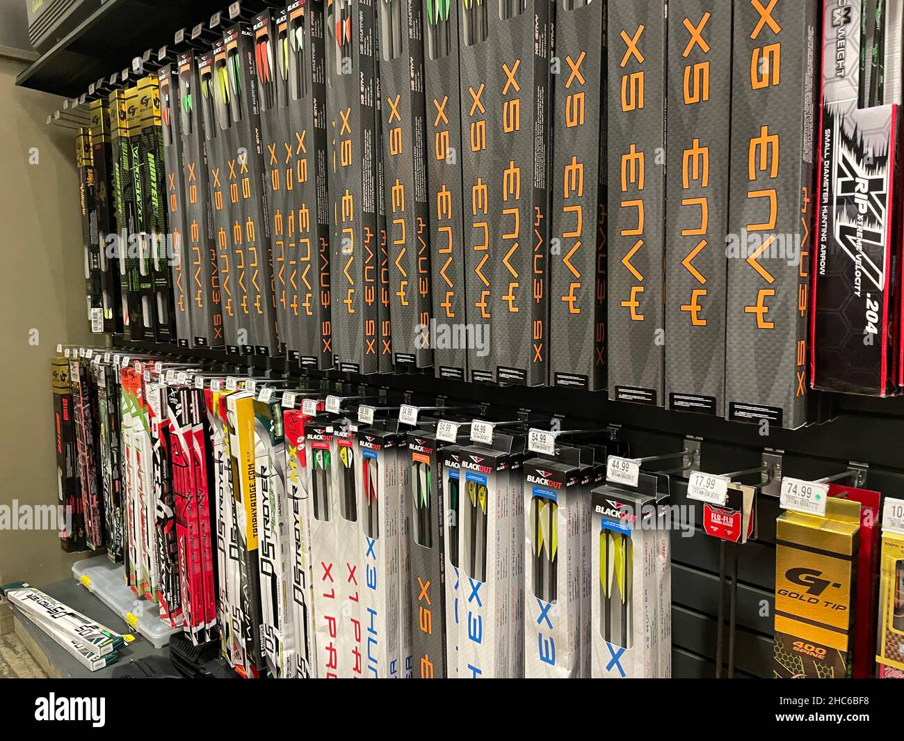 Augusta, Ga USA 12 03 21 Cabelas retail store Cabela Parkway Stock