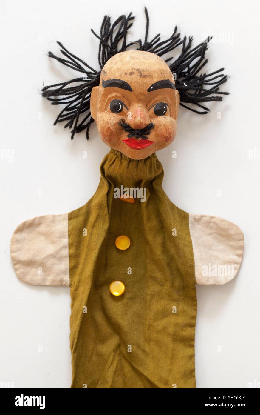 Vintage Full Size Silly Puppets Grandpa Ventriloquist Hand Puppet