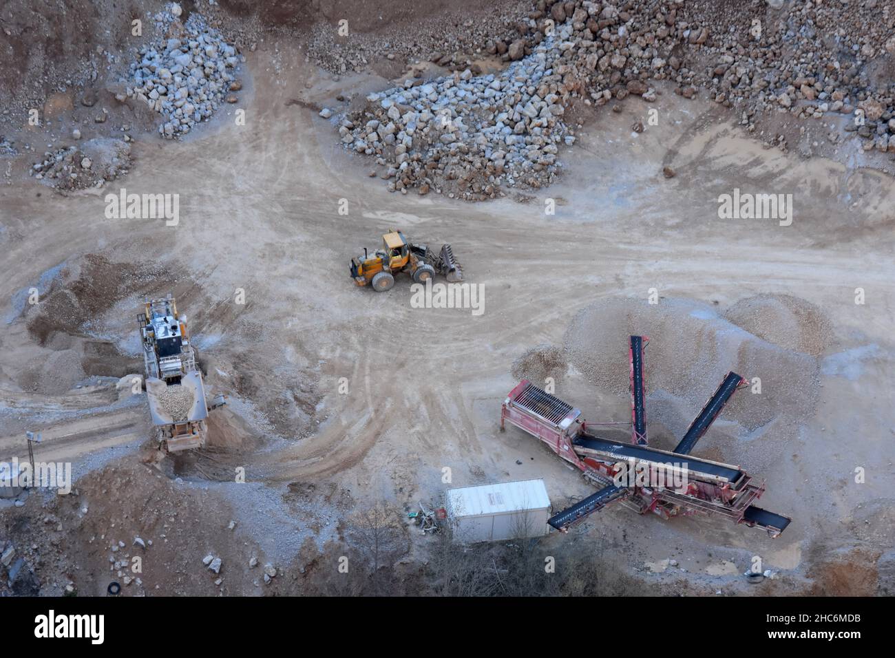 Aerial view of mine hi-res stock photography and images - Alamy