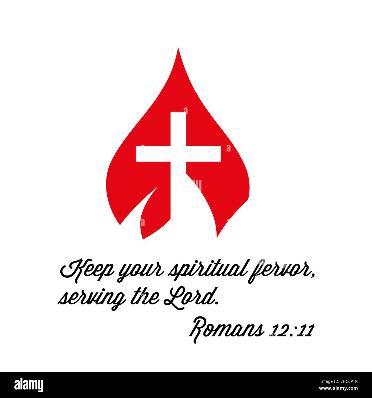 Keep your spiritual fervor, serving the Lord. Apostle Paul, Epistle to