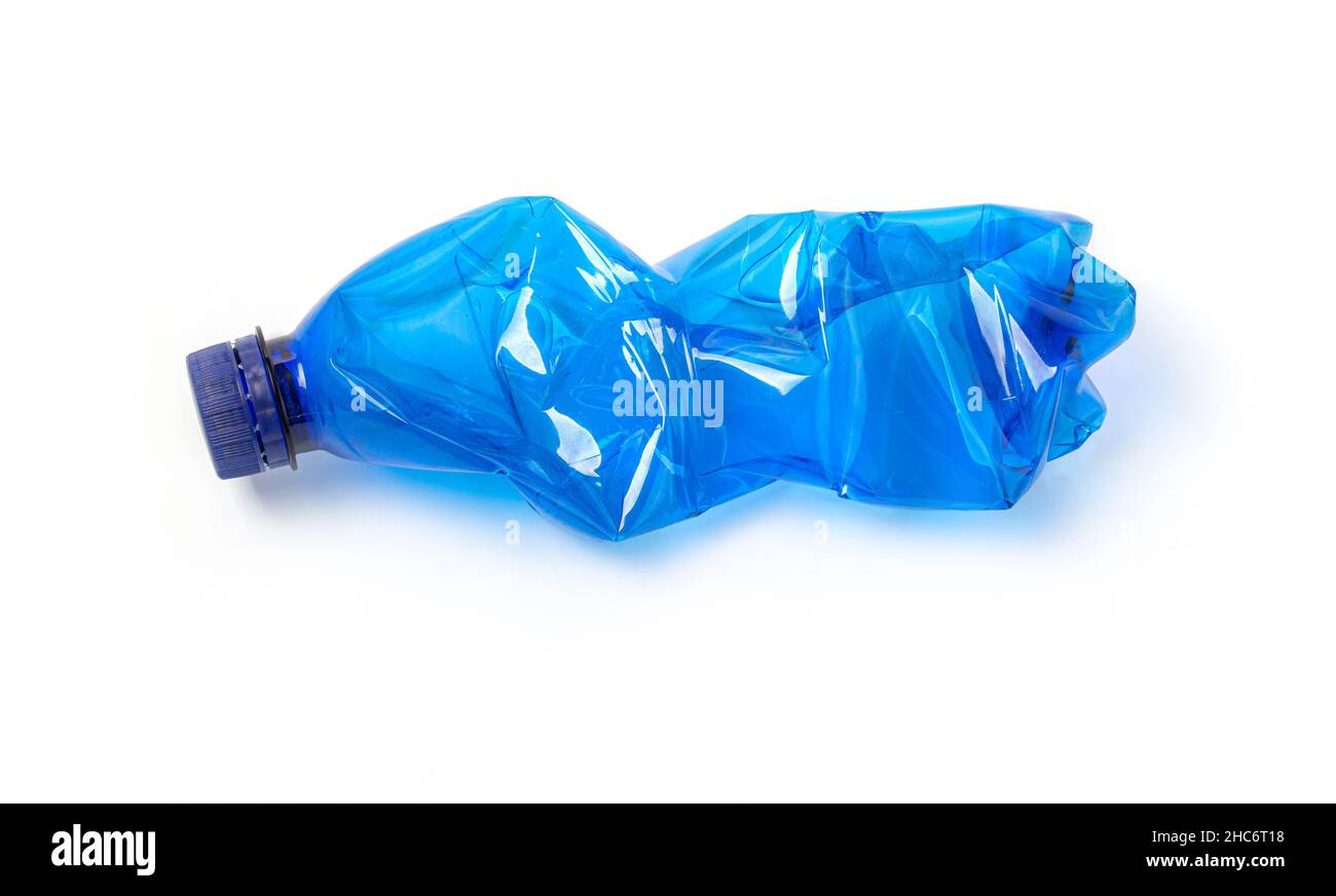 close up of a plastic bottle isolated on white background Stock Photo ...