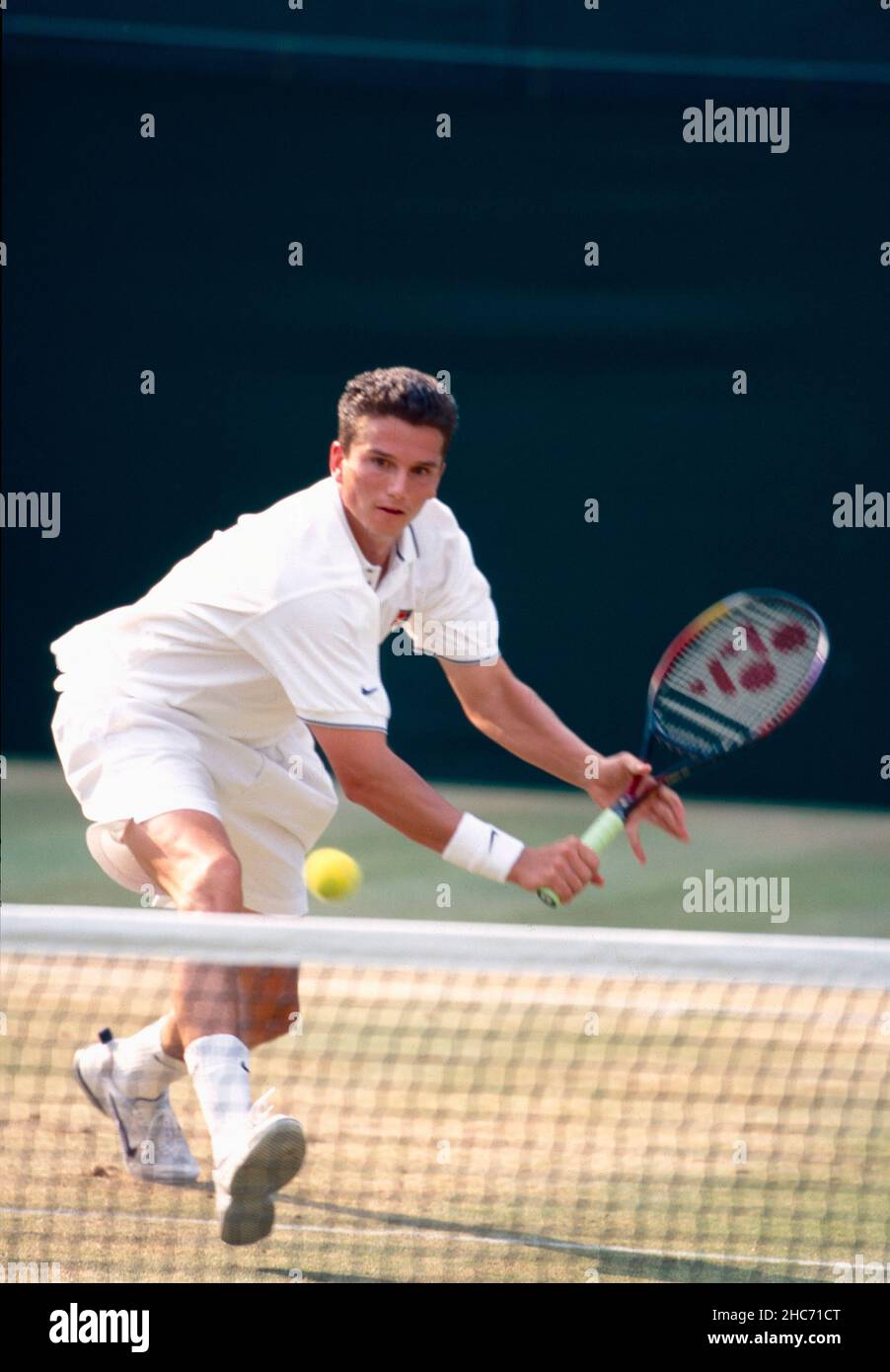 Dutch Tennis Player Richard Krajicek Wimbledon UK 1996 Stock Photo dutch-tennis-player-richard-krajicek-wimbledon-uk-1996-stock-photo