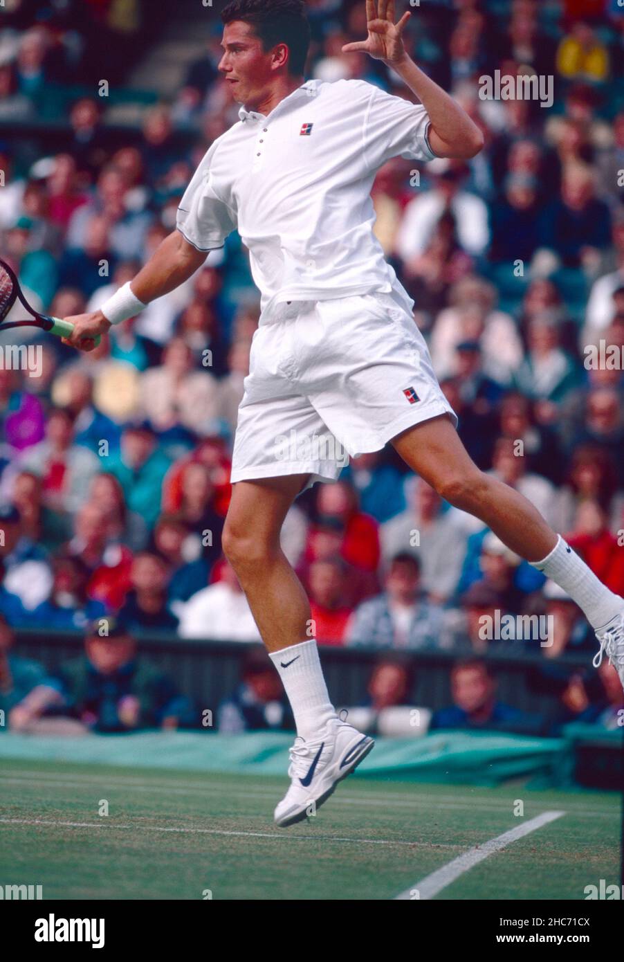 Dutch tennis player Richard Krajicek, 1990s Stock Photo