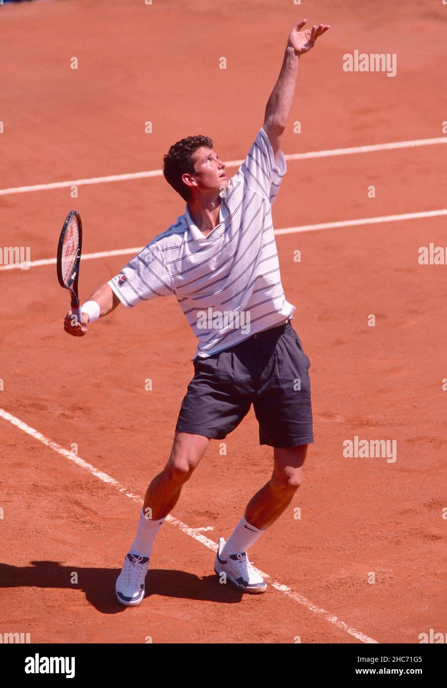 Dutch tennis player Richard Krajicek, Italian Open 1998 Stock Photo Alamy