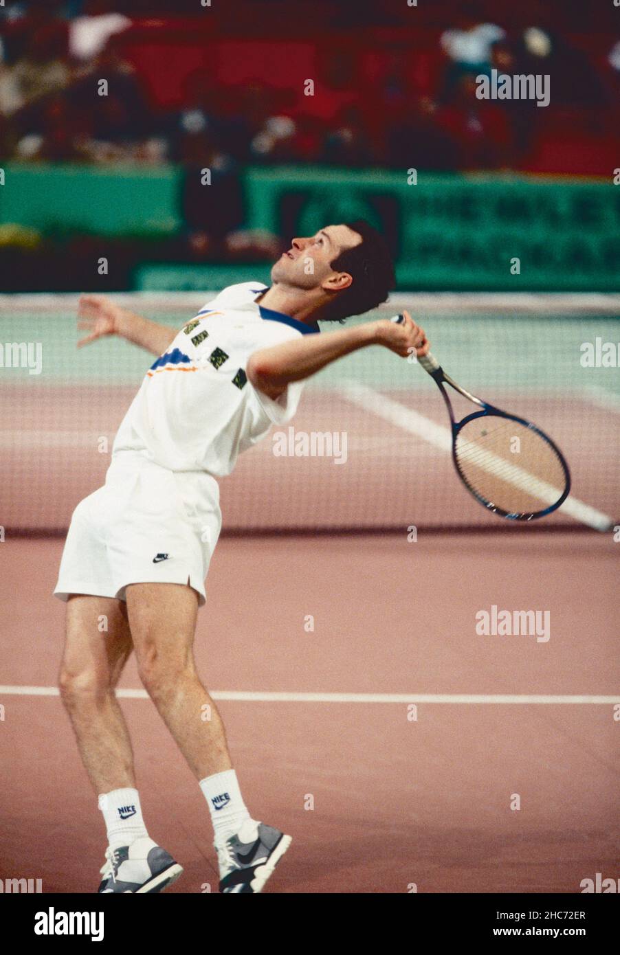 American tennis player John McEnroe, 1980s Stock Photo - Alamy