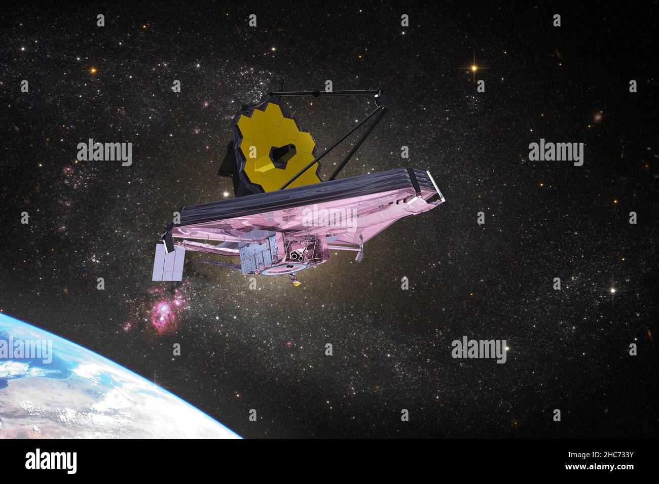 Newest Forever Stamp Honors the Mission of the James Webb Space