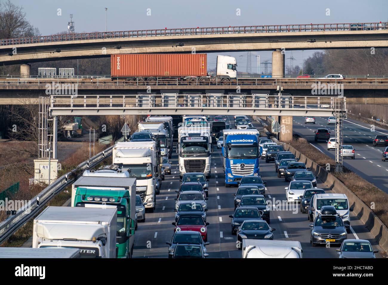 Stilvolle Stau A3 Kln Bildnull