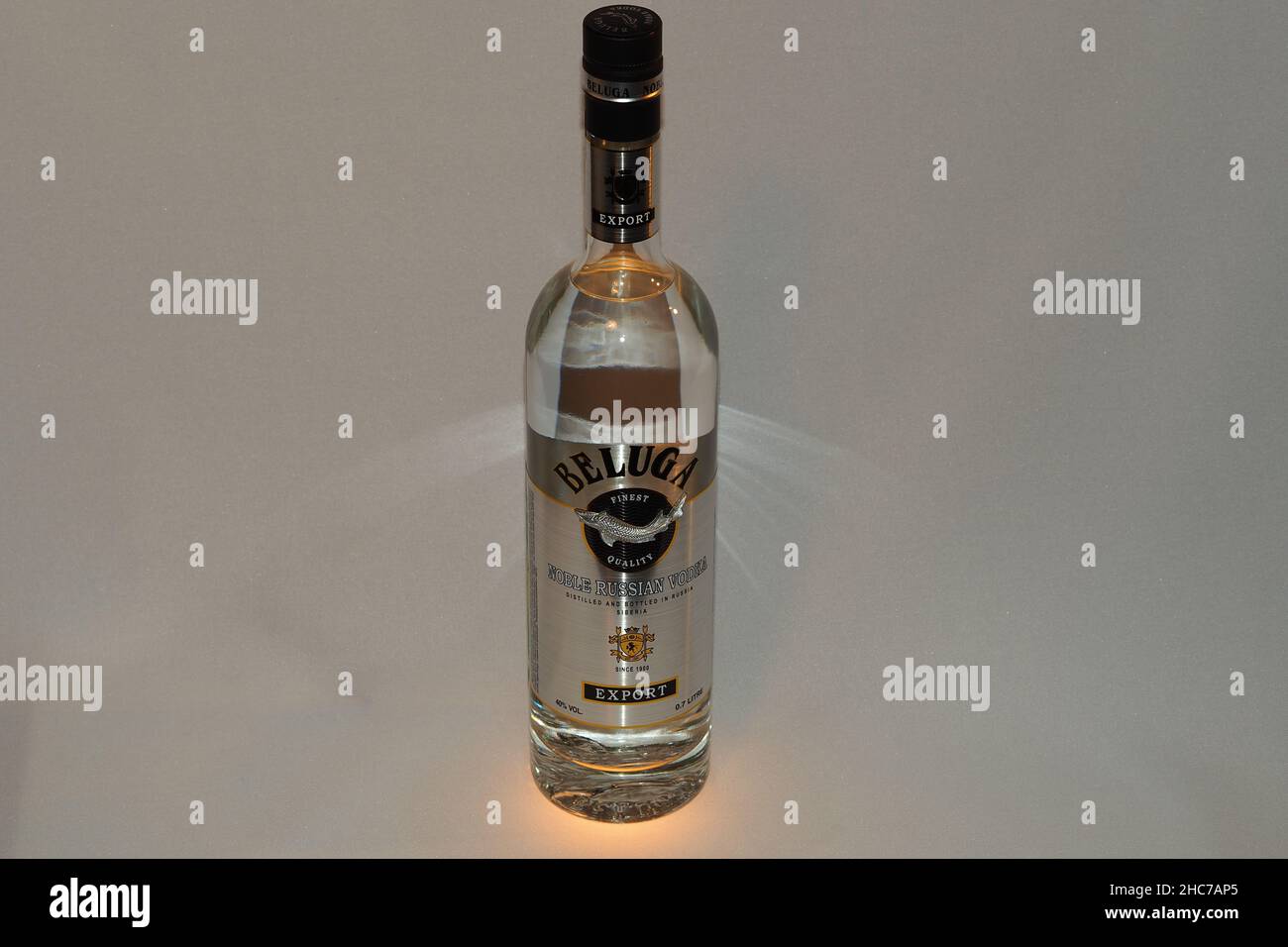 Beluga vodka Banque de photographies et d'images à haute résolution - Alamy