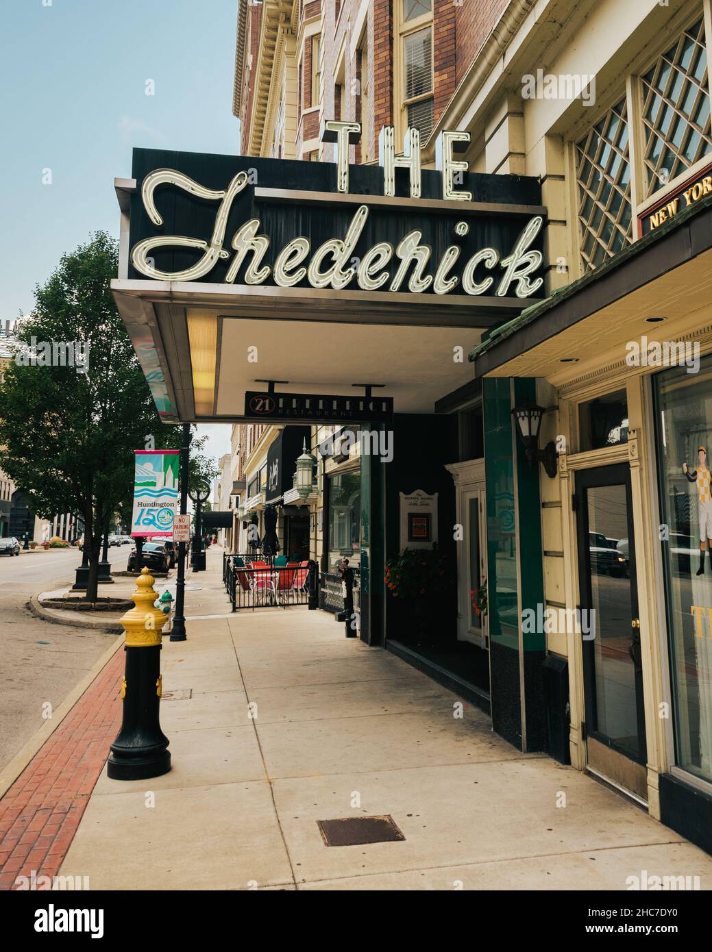 The Frederick, in downtown Huntington, West Virginia Stock Photo Alamy