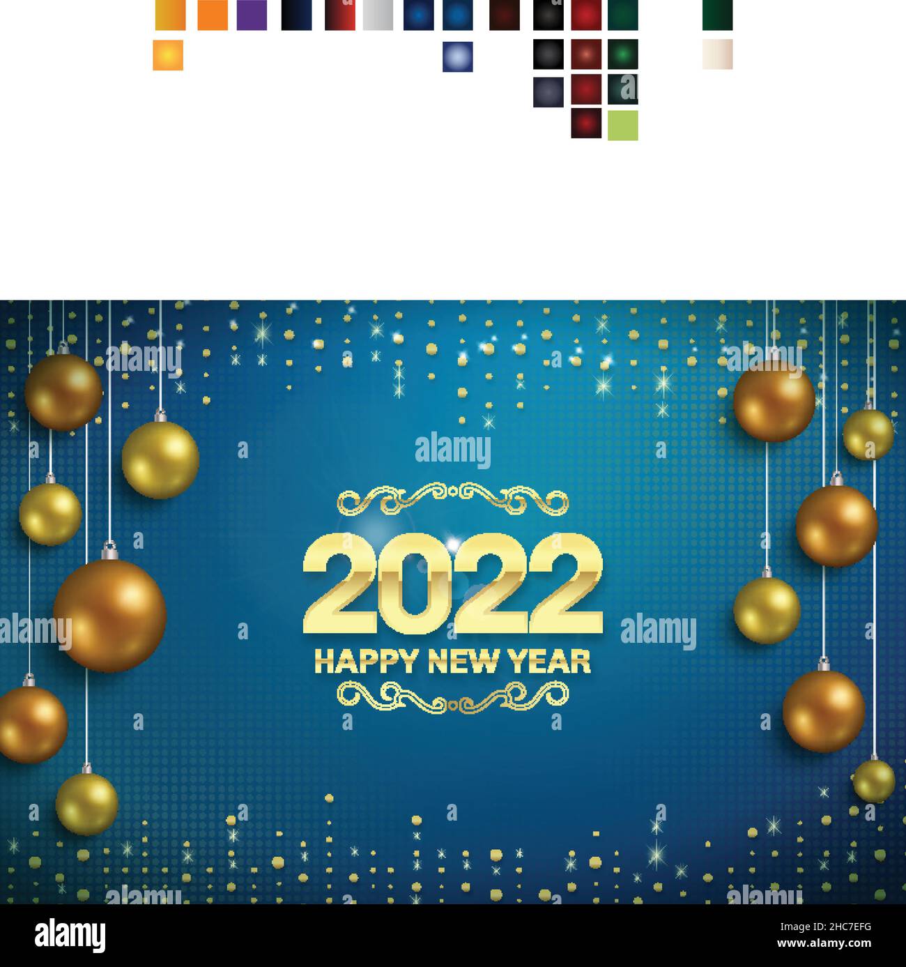 happy new year background abstract design vector illustration Stock ...