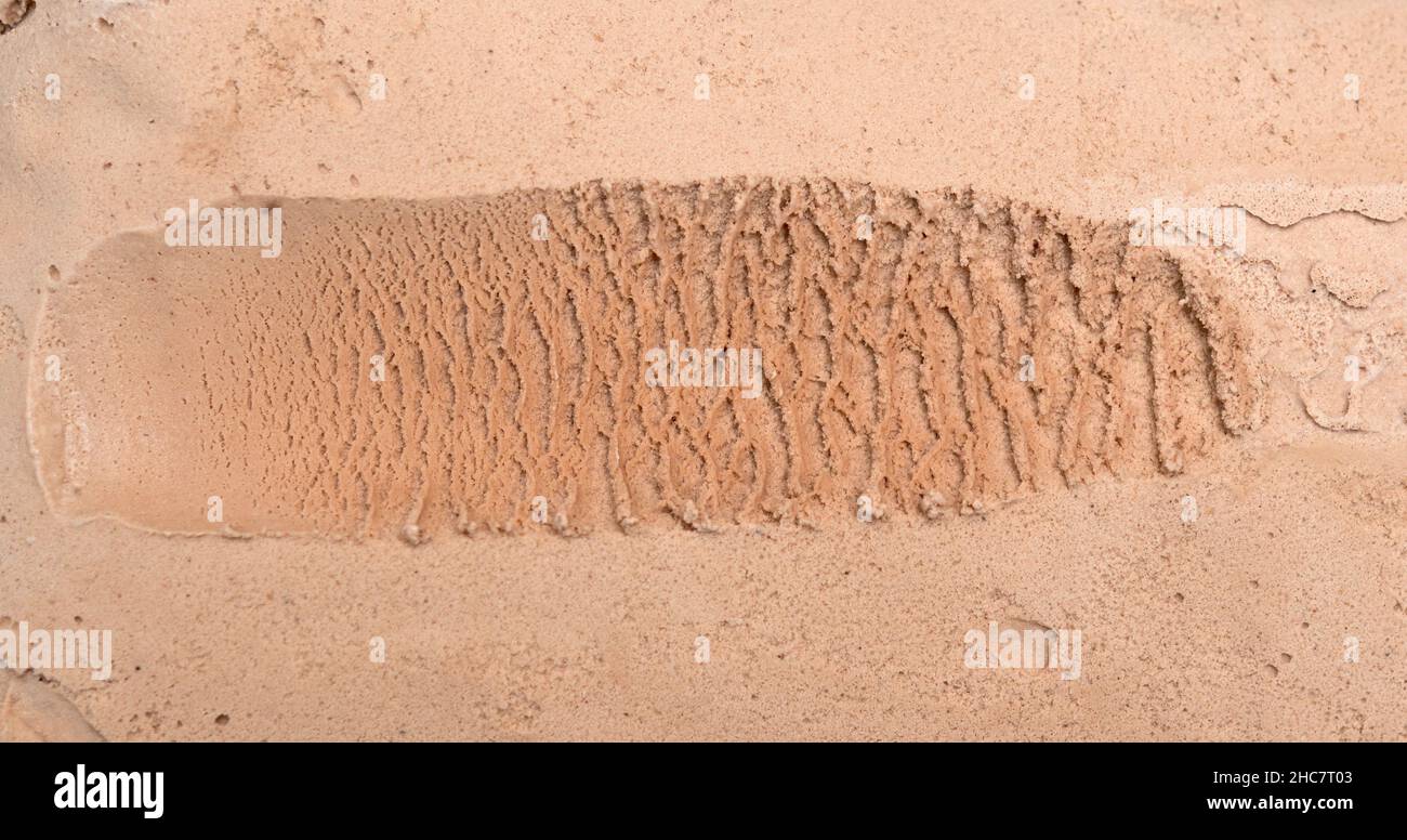 Chocolate ice cream background Stock Photo - Alamy