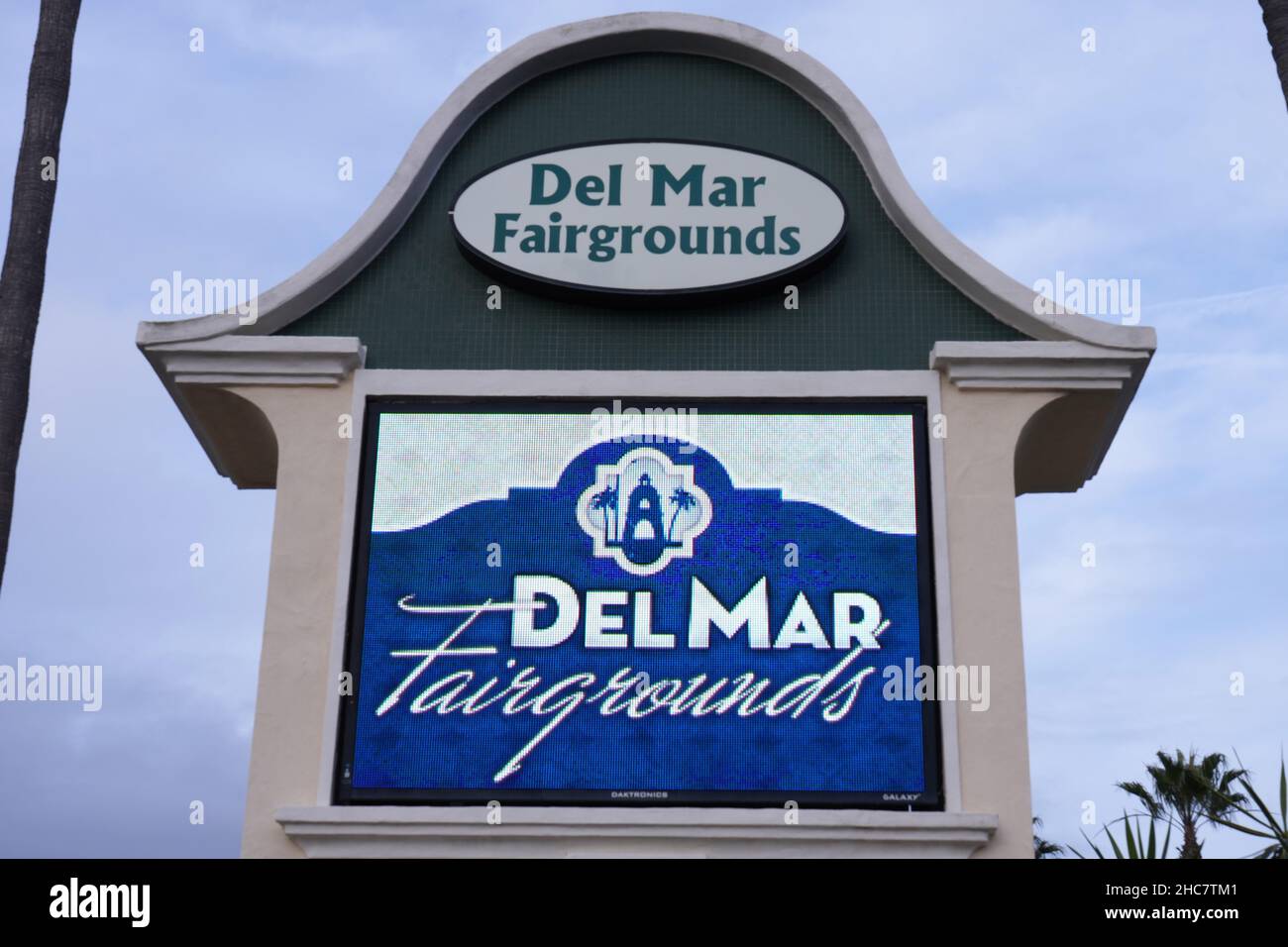 Del mar race track sign hires stock photography and images Alamy