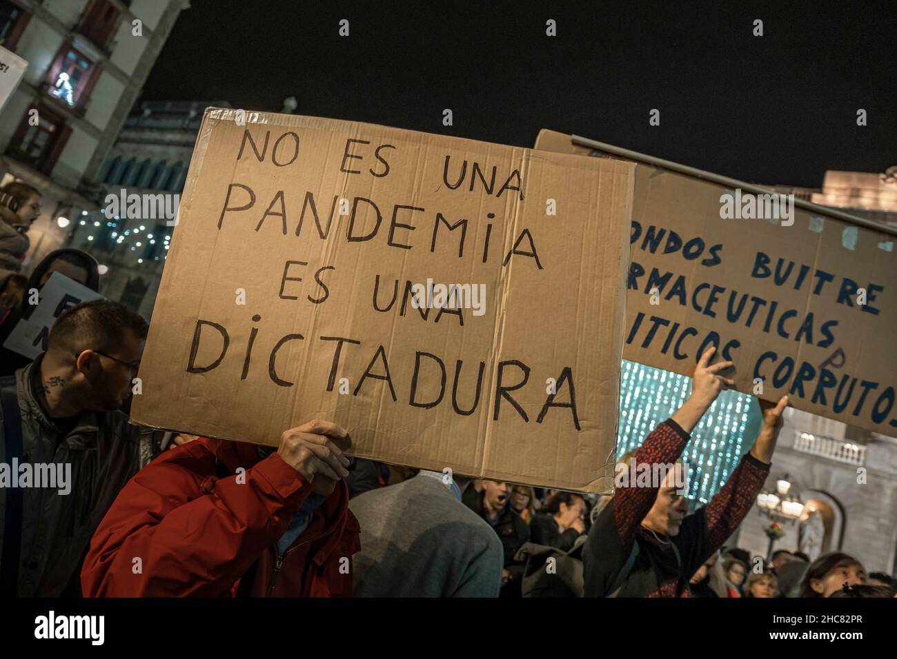 a-crowd-of-protesters-with-placards-are-seen-expressing-their-opinion