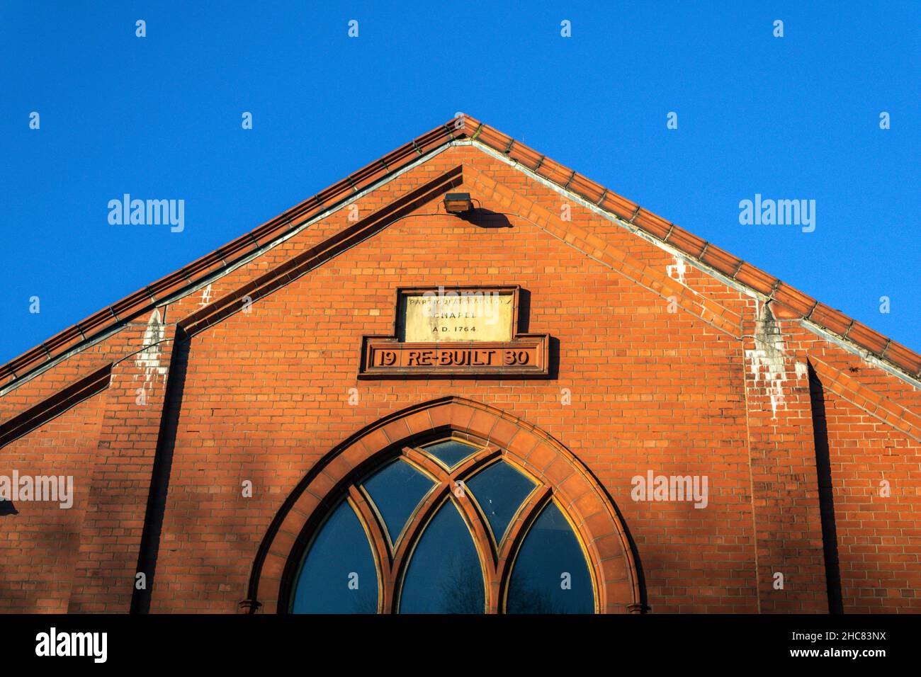 Islington Baptist Chapel. Islington, Blackburn, Lancashire. Stock Photo