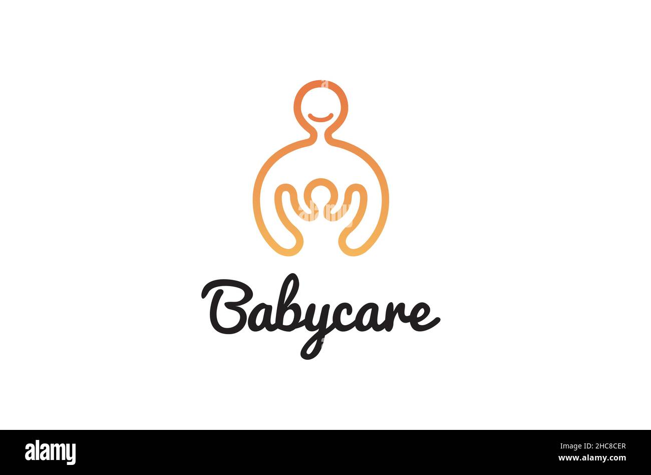 Creative Father Mother Kid Children Silhouette Logo Vector Symbol ...