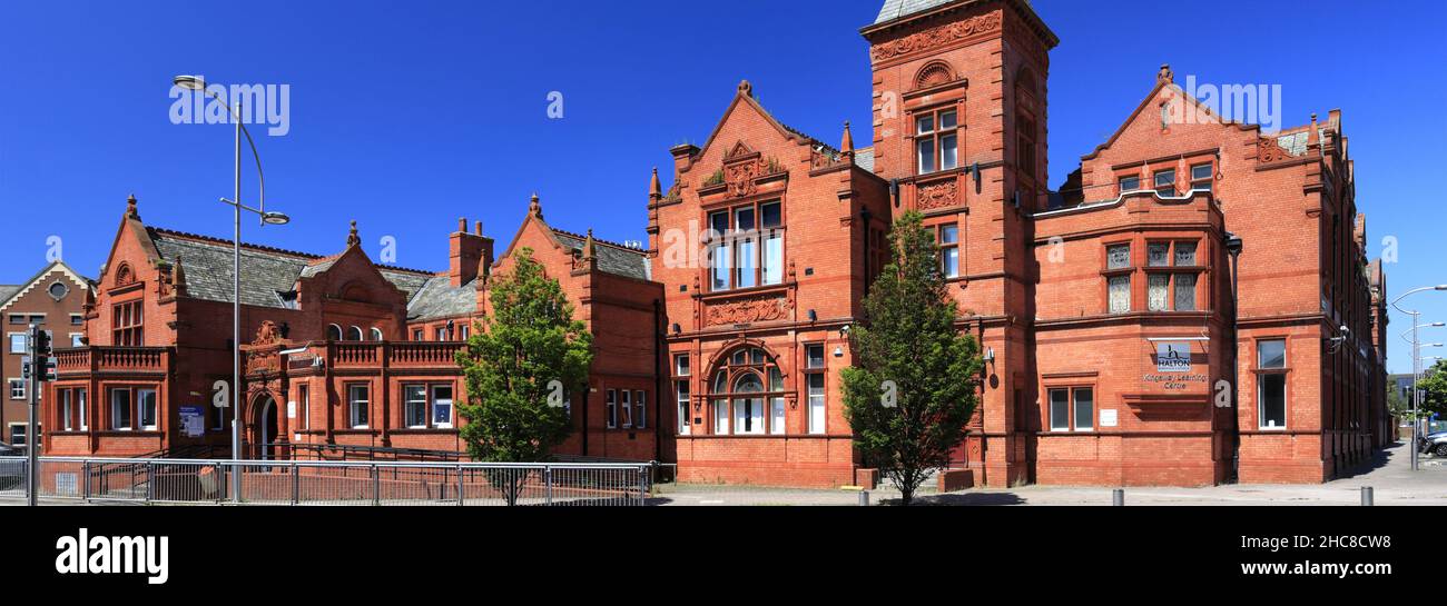 The Kingsway Learning Centre, Widnes town, Cheshire, England, UK Stock ...