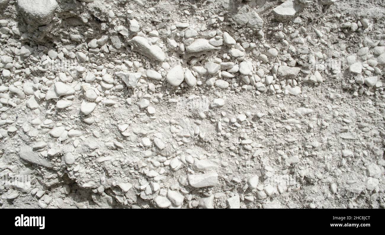 Natural chalk mineral background. Calcite Source. white carbonate