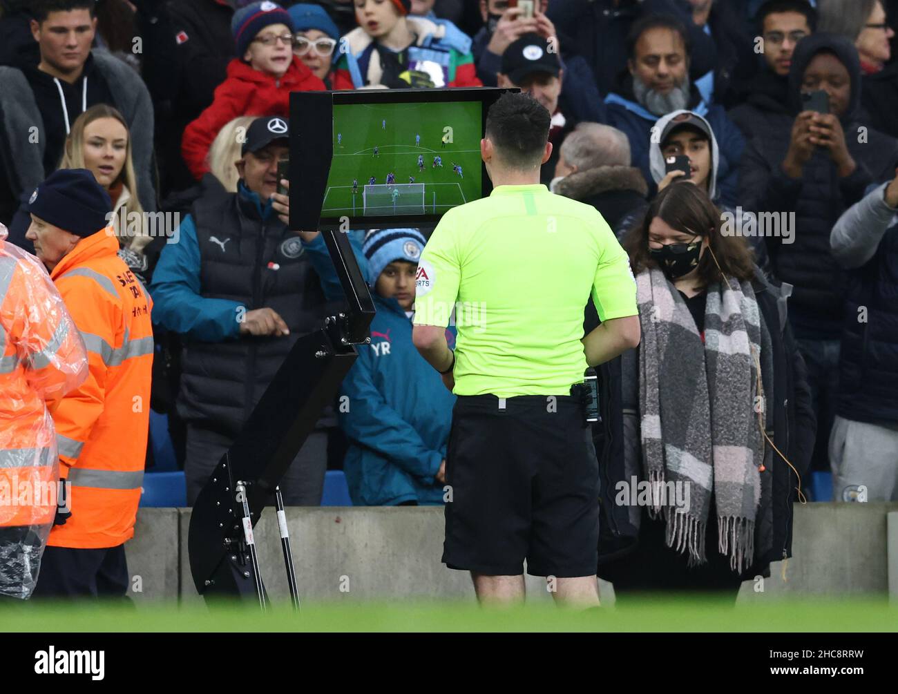 Darren england var monitor hires stock photography and images Alamy