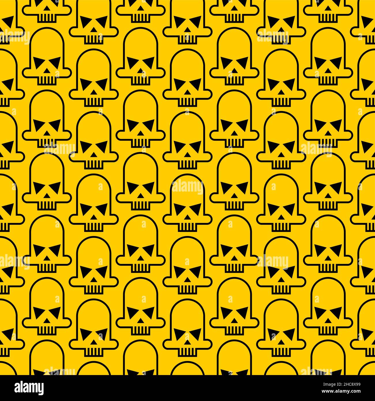 skull-cartoon-simple-pattern-seamless-skeleton-head-abstract-background-vector-texture-stock