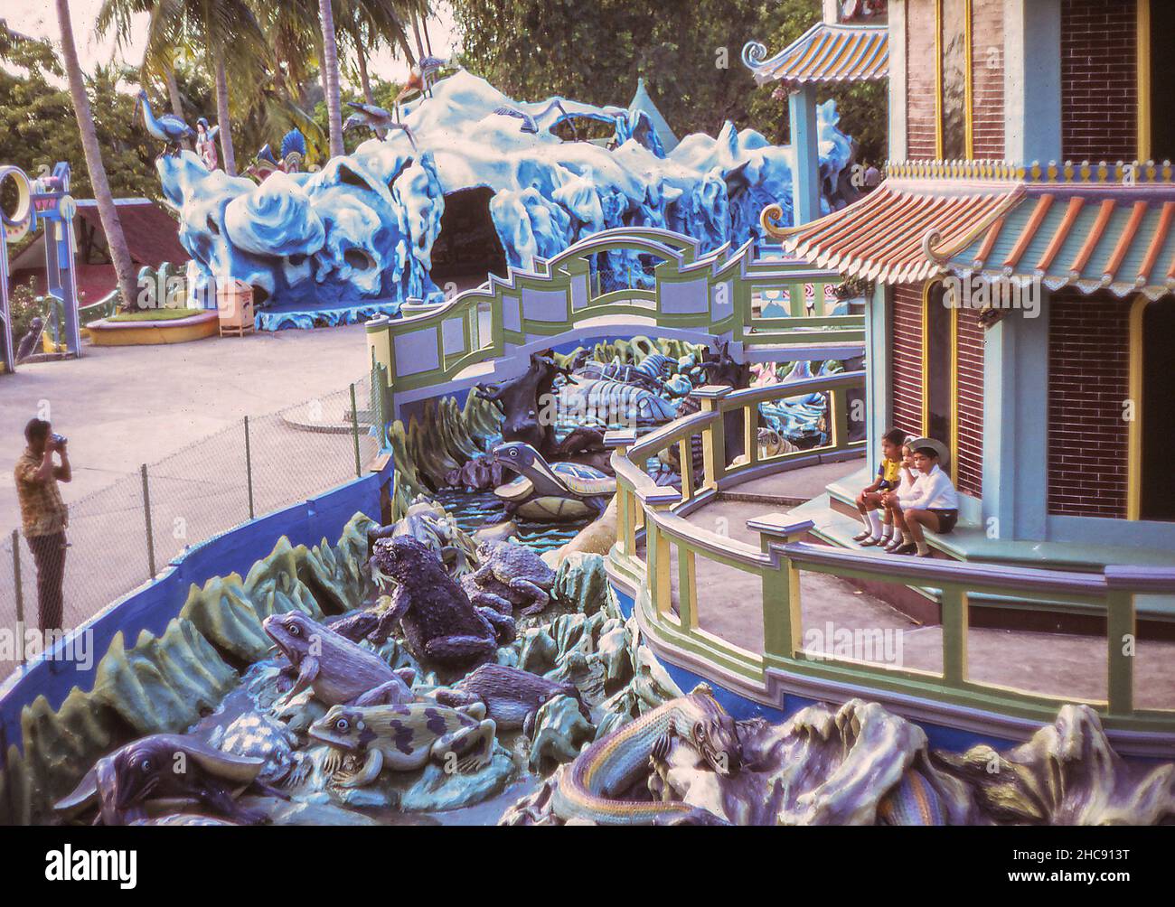 Tiger Balm Gardens, Haw Par Villa, Singapore, October or November 1971