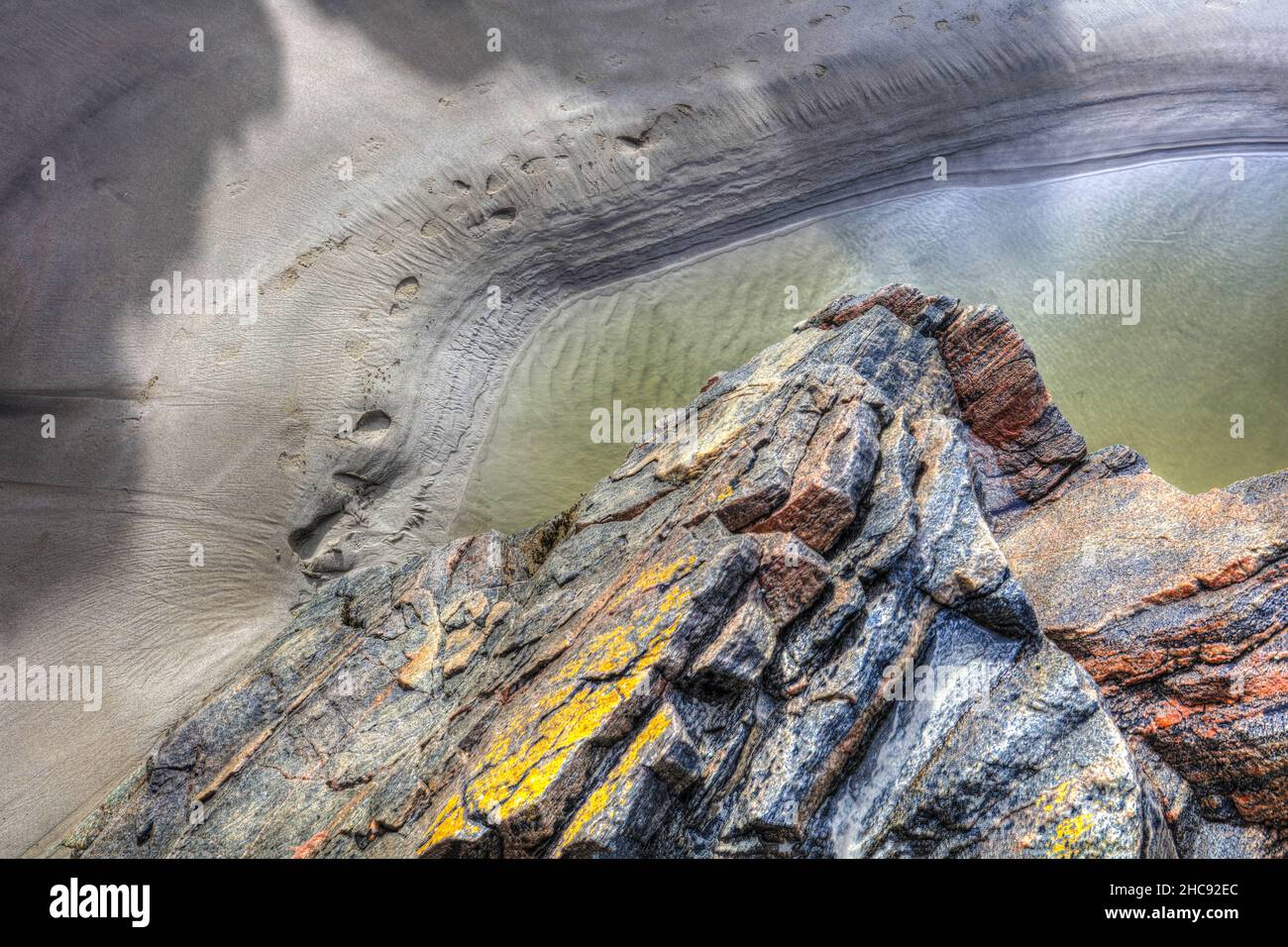 Traigh Uige the largest expanse of sand on the west coast of Lewis in