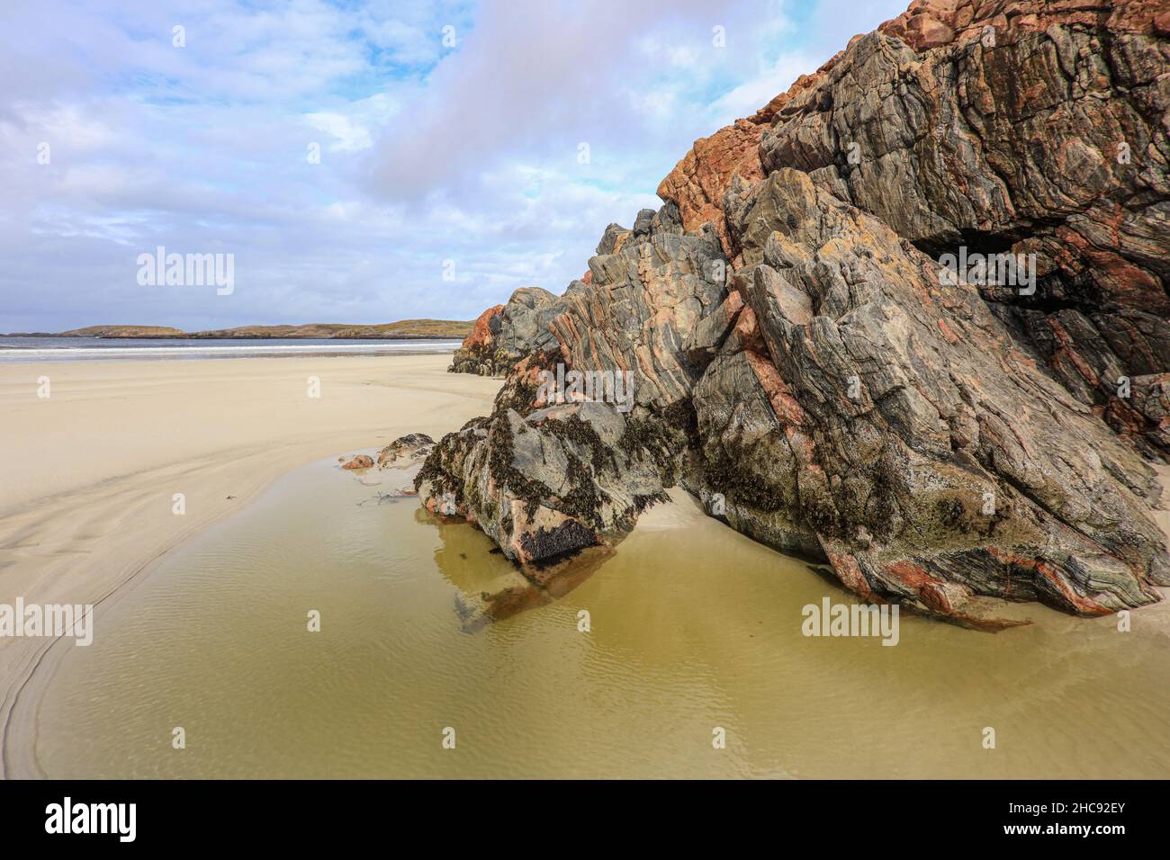 Traigh Uige the largest expanse of sand on the west coast of Lewis in