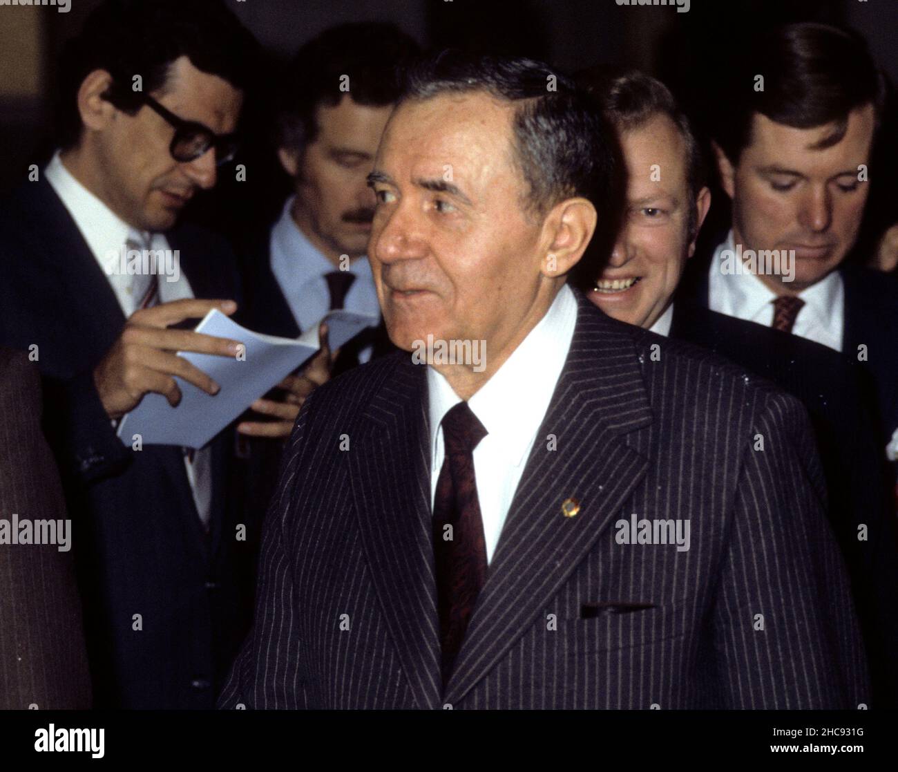 ANDREI GROMYKO Soviet minister of foreign affairs Stock Photo