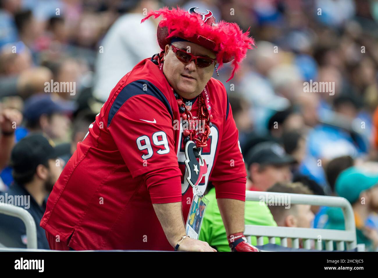 Houston Texans wide receiver Nico Collins during the first half of an NFL  football game against the Los Angeles Chargers, Sunday, Oct. 2, 2022, in  Houston. (AP Photo/Eric Christian Smith Stock Photo 