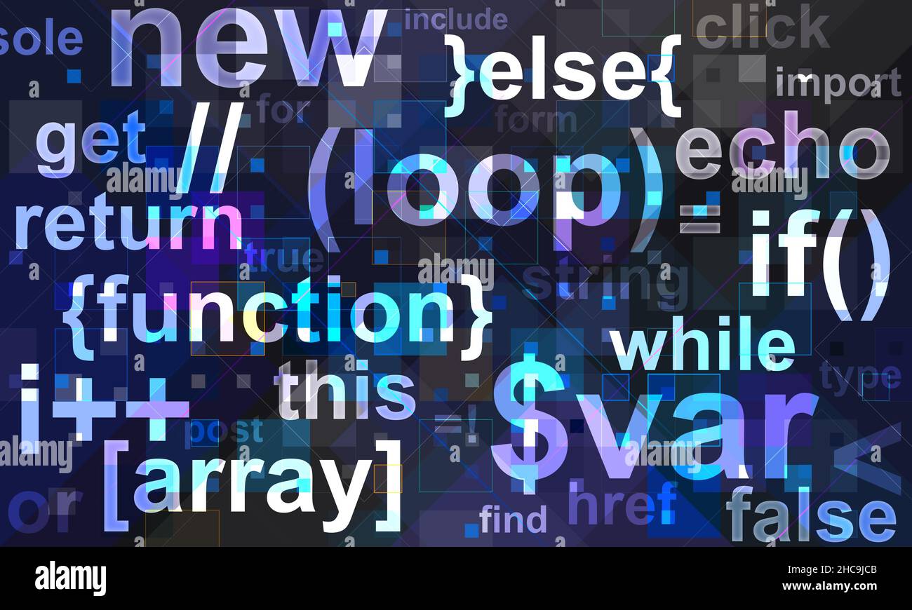 Object oriented programming image hi-res stock photography and images ...