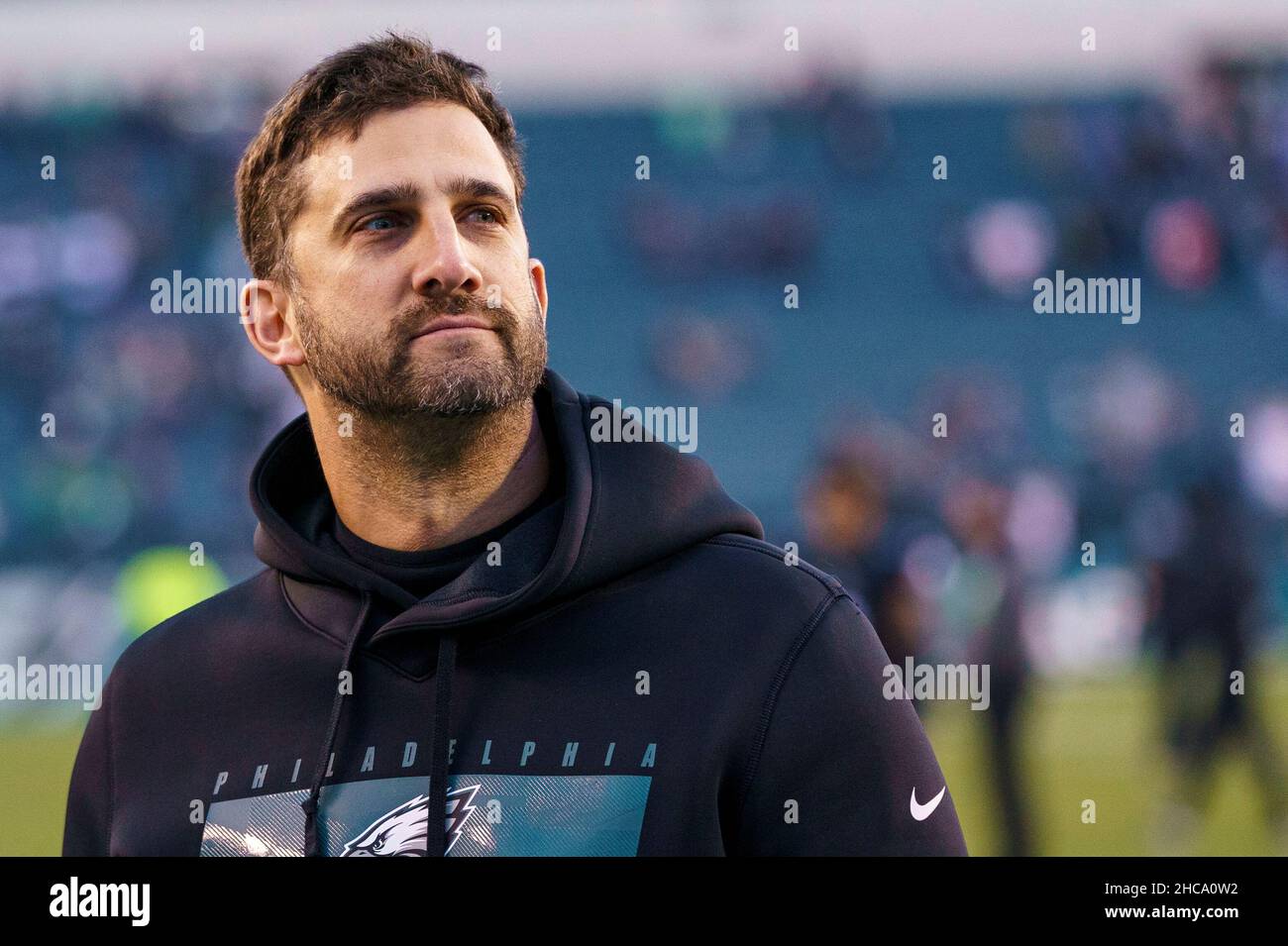 Philadelphia, Pennsylvania, USA. 26th Dec, 2021. Philadelphia Eagles head coach Nick Sirianni