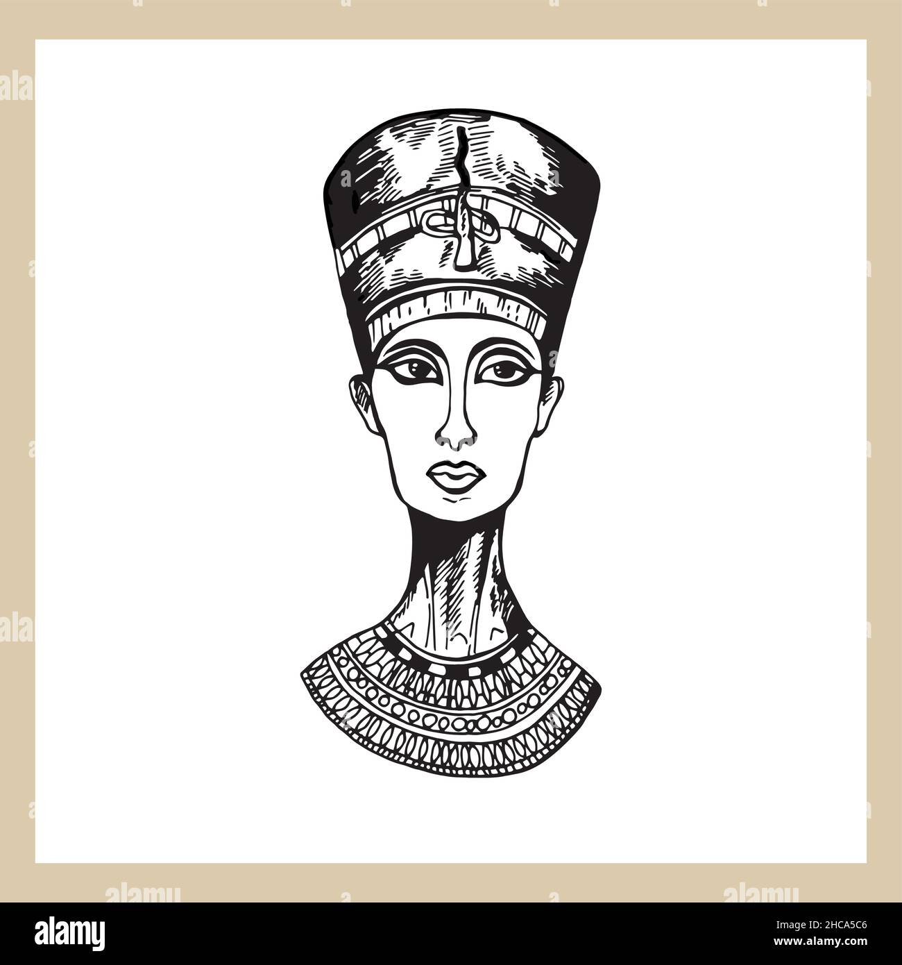 Nefertiti queen nefertiti Stock Vector Images - Page 2 - Alamy