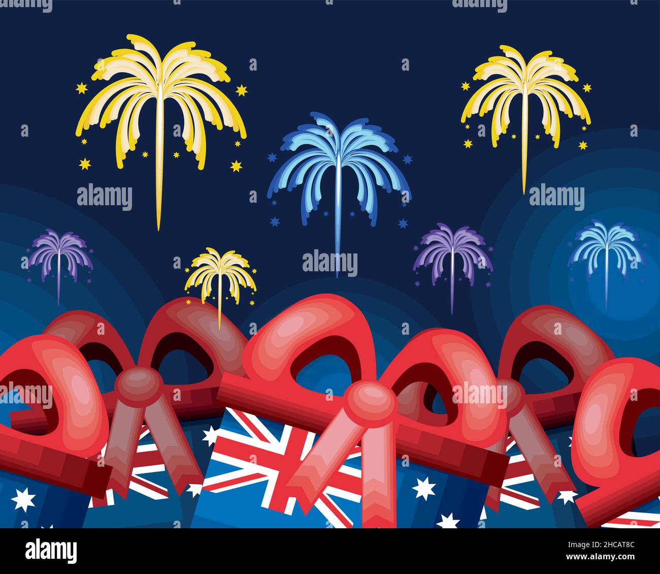 Australia Day 2025 Fireworks Myrna Trescha