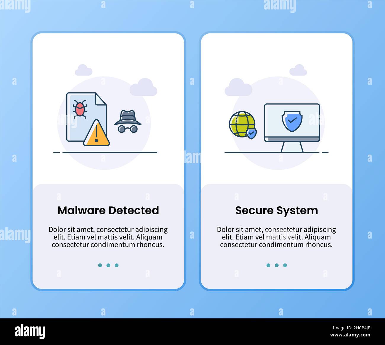 internet security malware detected and secure system onboarding ...
