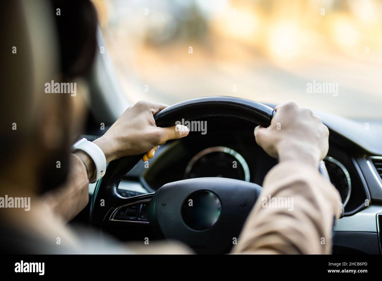 Young man driving sports car hi-res stock photography and images - Alamy