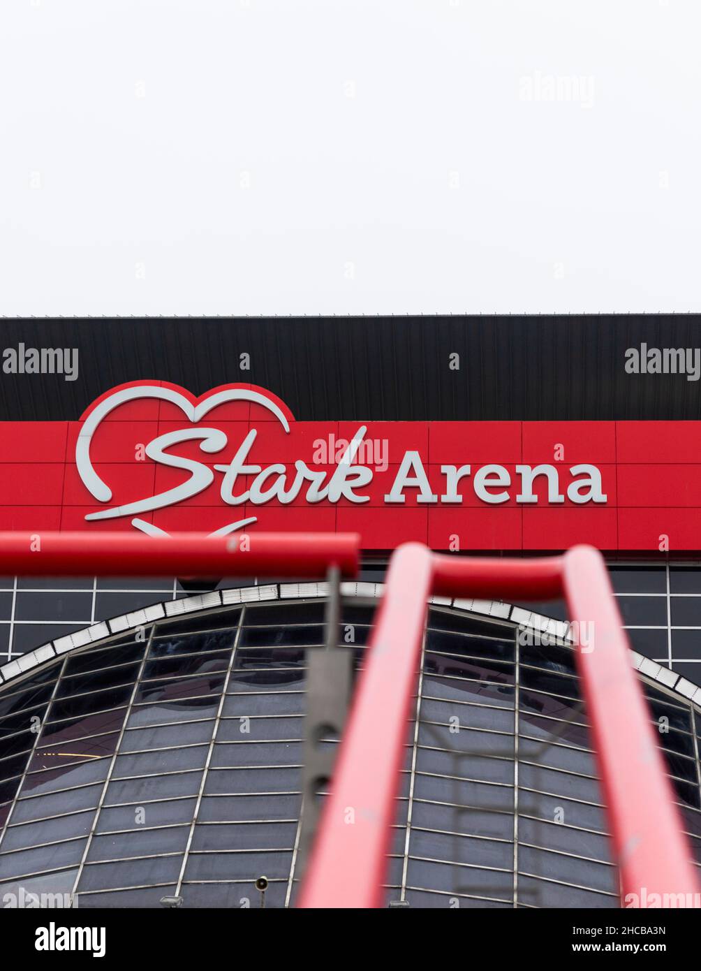 BELGRADE, Serbia December 26, 2021 Belgrade arena, known as Stark