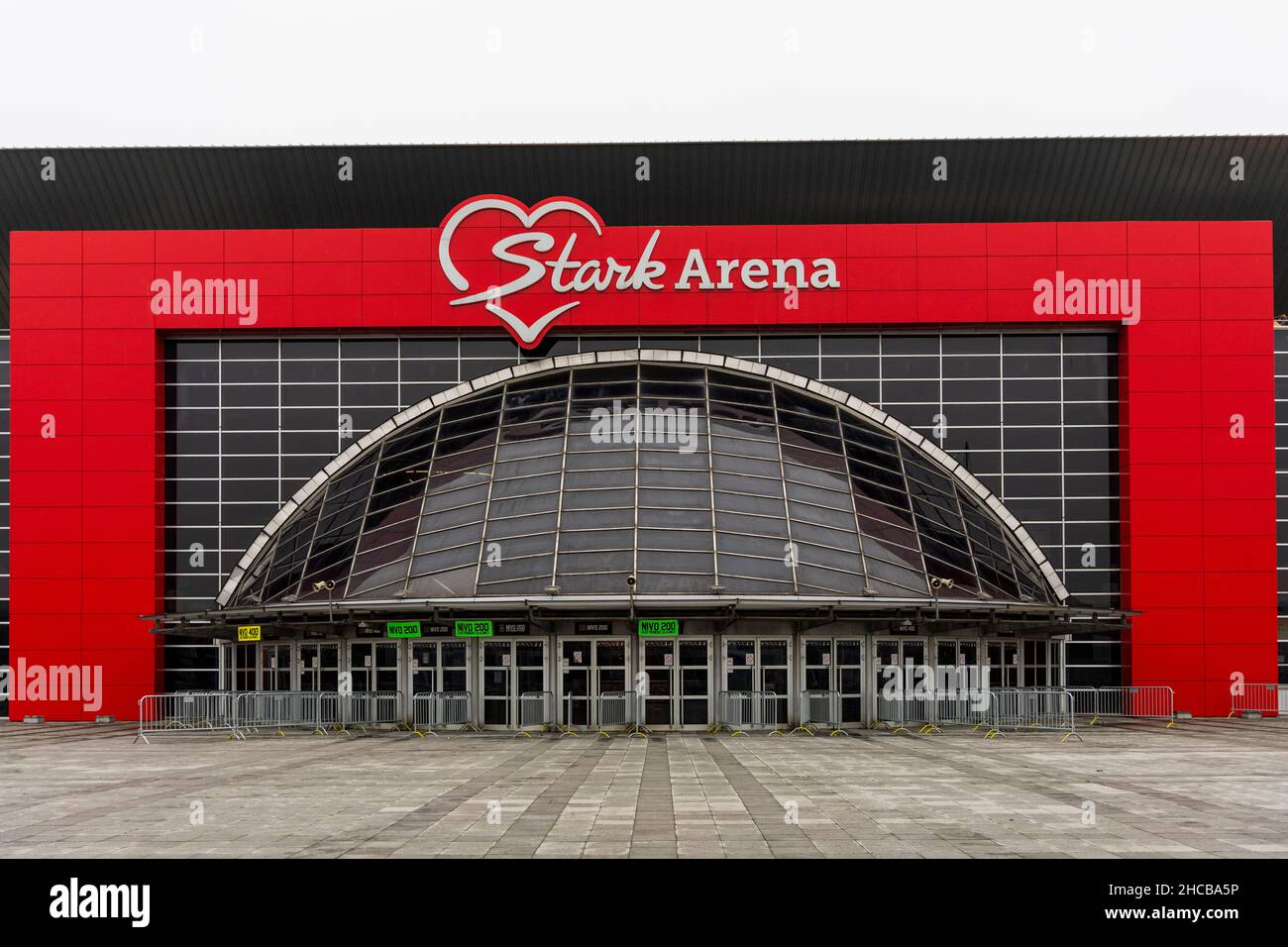 BELGRADE, Serbia December 26, 2021 Belgrade arena, known as Stark