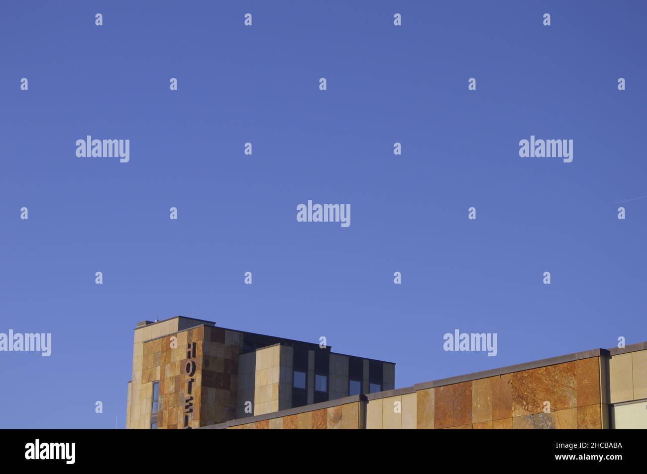 Buildings in the old town of Rinteln, Germany Stock Photo