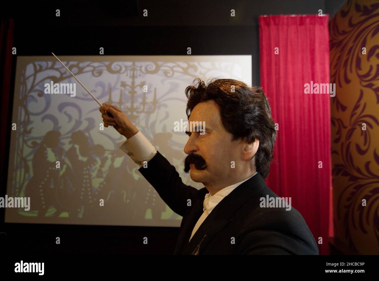 Vienna, Austria. The worldfamous wax museum Madame Tussauds with its