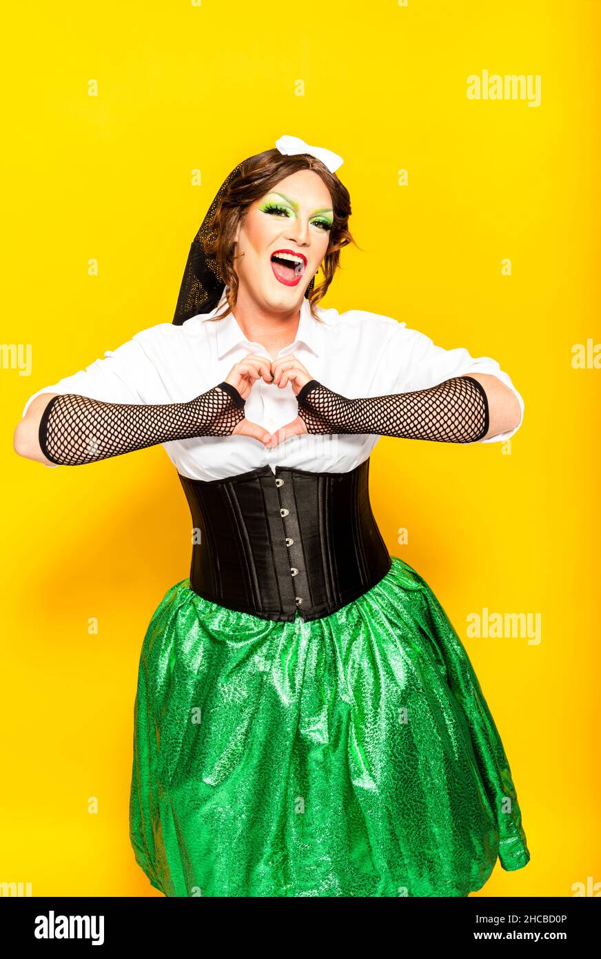 Men in drag hires stock photography and images Alamy