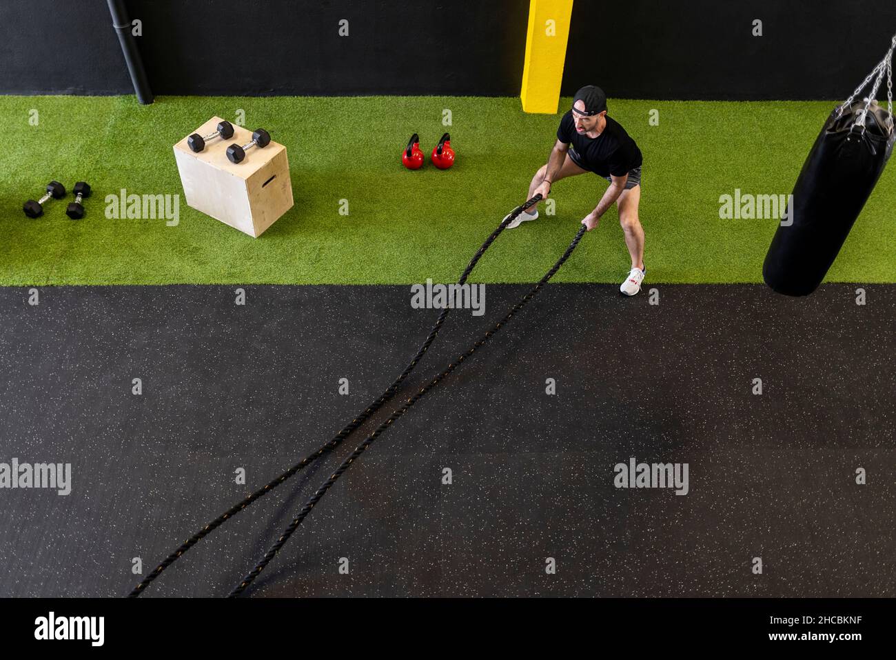 Practicing rope hi-res stock photography and images - Alamy