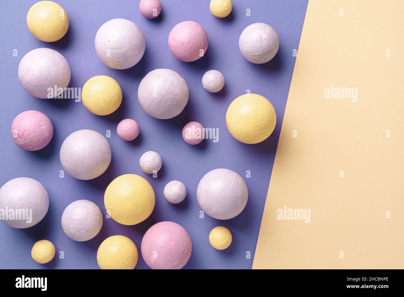 Abstract violet and yellow background Stock Photo Alamy