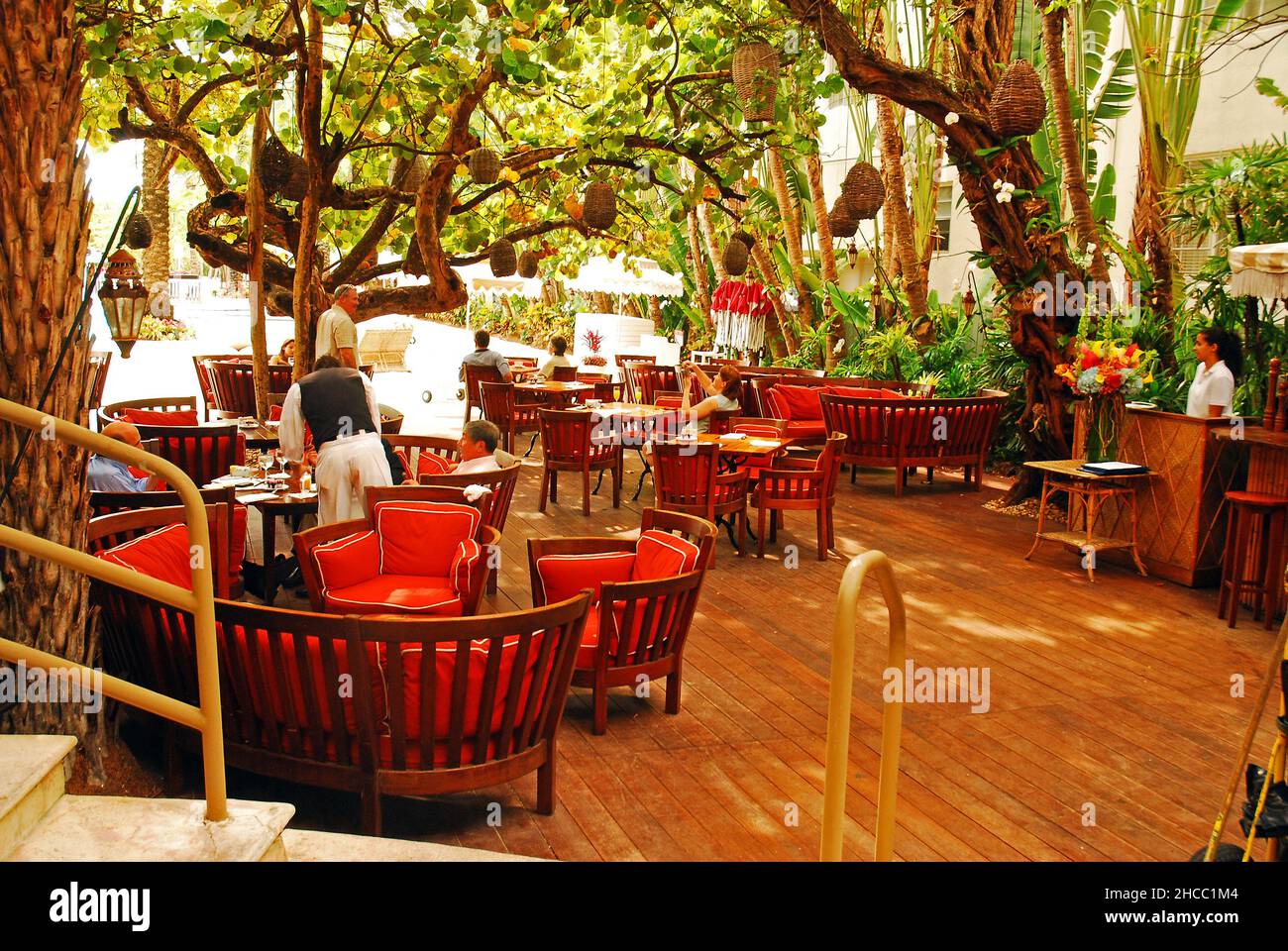 Cafe in the Woods Stock Photo Alamy